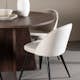 Matgrupp Venture Home Bootcut Ø110 med 4 st Velvet Stolar