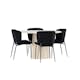 Matgrupp Venture Home Lanzo Ø120 med 4 st Modesto Stolar