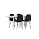 Matgrupp Venture Home Andy 180 med 4 st Polar Stolar Sammet