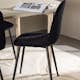 Matgrupp Venture Home Andy 180 med 4 st Polar Stolar Sammet