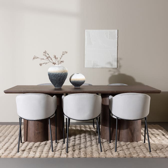 Matgrupp Venture Home Olivia 210 med 6 st Evelina Stolar