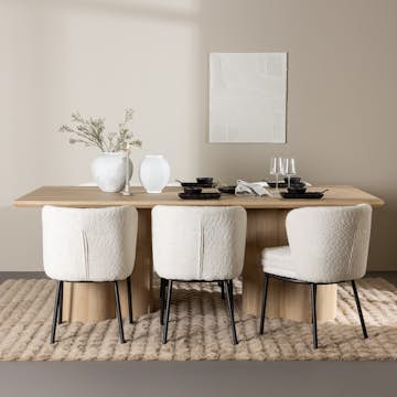 Matgrupp Venture Home Olivia 210 med 6 st Agnes Stolar