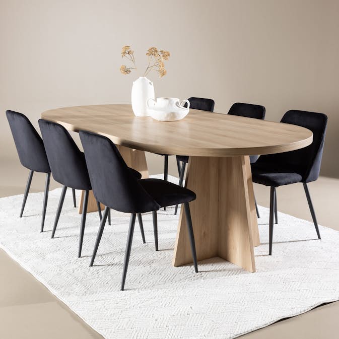 Matgrupp Venture Home Bootcut 230 med 6 st Night Stolar