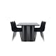 Matgrupp Venture Home Olivia 210 med 6 st Polar Stolar Teddy