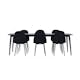 Matgrupp Venture Home Ellis 230 med 6 st Polar Stolar Teddy