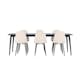 Matgrupp Venture Home Ellis 230 med 6 st Polar Stolar