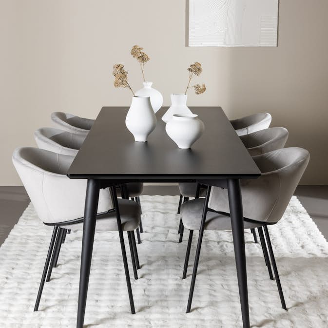 Matgrupp Venture Home Ellis 230 med 6 st Evelina Stolar