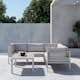 Loungegrupp Venture Home Copacabana Soffbord 45x120x70 med 3+2 Soffmoduler