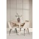Matgrupp Venture Home Flora Ø120 cm med 4st Night Matstolar