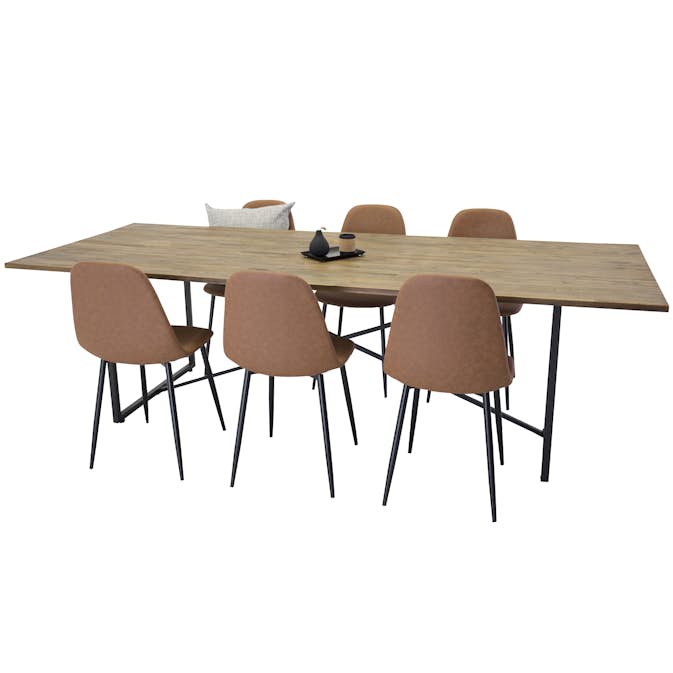 Matgrupp Venture Home Peo med 6 Pobbie Stolar