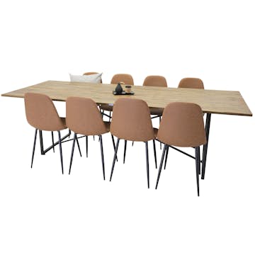 Matgrupp Venture Home Peo med 8 Pobbie Stolar