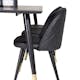 Matgrupp Venture Home Dipp med 6 Velvet Stolar