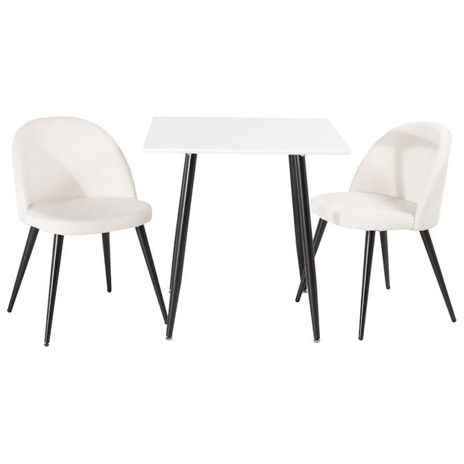 Matgrupp Venture Home Pobbie med 2 Valentina Stolar Manchester