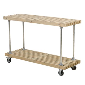 Grill/Avlastningsbord PLUS med Hjul