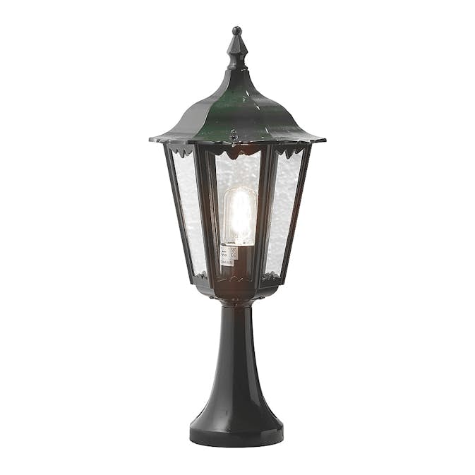 Grindstolpslykta Gnosjö Konstsmide Firenze E27 med Stolpe