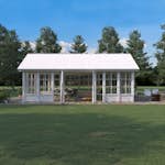 Växthus/Orangeri Landskap Grönska Förlängd Sommar 30 kvm