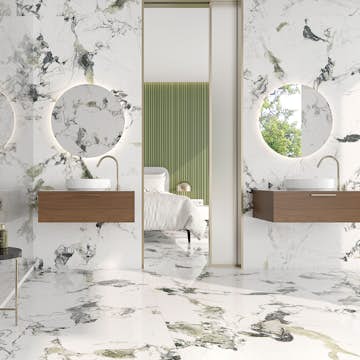 Klinker Tenfors Oyama Green Marmor Blank 60x120 cm