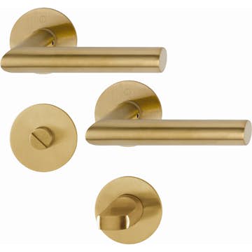 Innerdörrhandtag HOPPE Amsterdam E+1400 32-42 WC