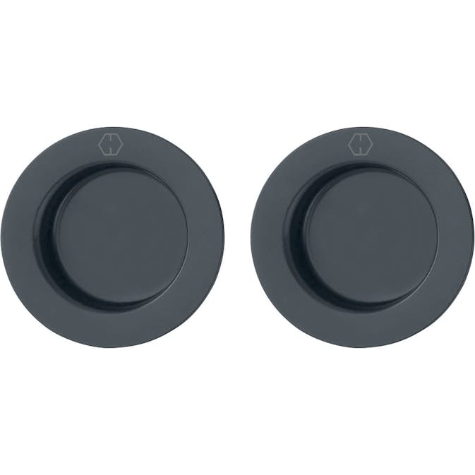 Skjutdörrsskål HOPPE 499 F9714 Svart