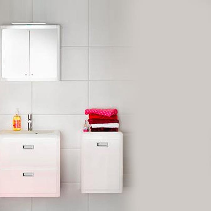 Halvskåp Westerbergs Harmony Vit Högblank