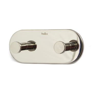 Handdukskrok Habo Gentle Rostfri Blank