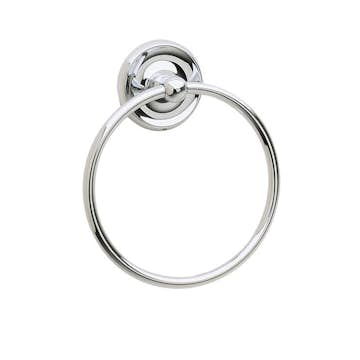 Handduksring Smedbo Villa K244 Krom