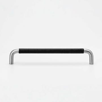 Handtag Beslag Design SS-A Läderlindad Svart