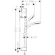 Duschset Hansgrohe Croma Select E Multi