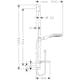 Duschset Hansgrohe Raindance Select E 120 3jet