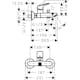 Badkarsblandare Hansgrohe Logis