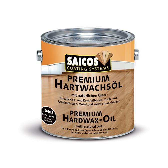 Hårdvaxolja Saicos 30405 Kaffe