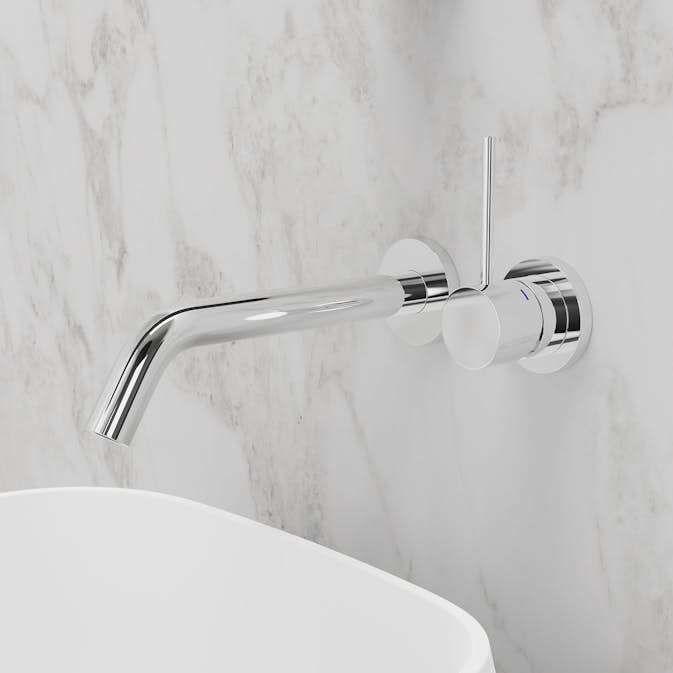 Tvättställsblandare Scandtap Steel Harmonized 1 för Inbyggnad