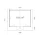 Stuga Palmako Helena 19,9 m2