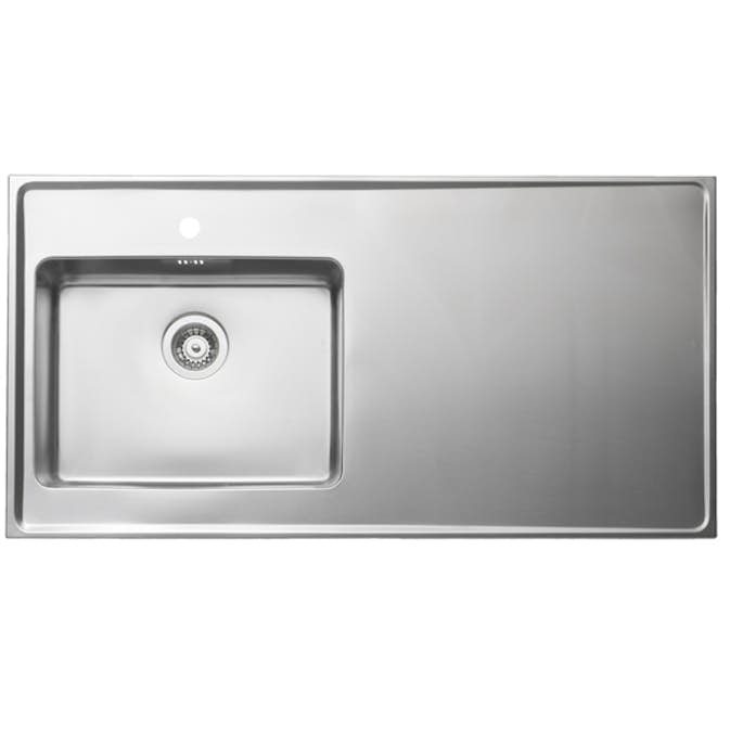 Heltäckande Diskbänk Intra Qube Vänster QF12-04