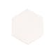 Klinker Arredo Cotswold 2D Hex Snow Vit 3x11,4 cm