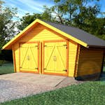 Timmerlada LP Garden R16 Glesa Väggar 16 m2