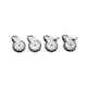 Hjul PLUS till Cubic 4-pack