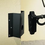 Hörnfäste Gnosjö Konstsmide Tillbehör till Väggbelysning i Svart, Universal