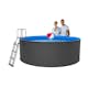 Pool Swim & Fun Santorini 90 cm Djup