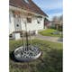Trädring Skotte Garden Zinkplåt 16cm Hög ⌀65 cm