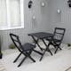 Caféset Baltic Garden Wilma Bord med 2 Knohult Stolar