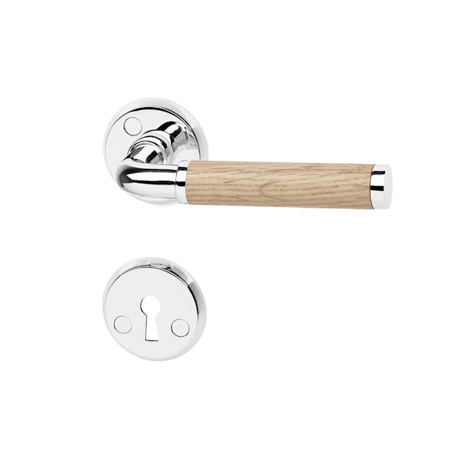 Innerdörrhandtag Habo A385 Ek/Krom