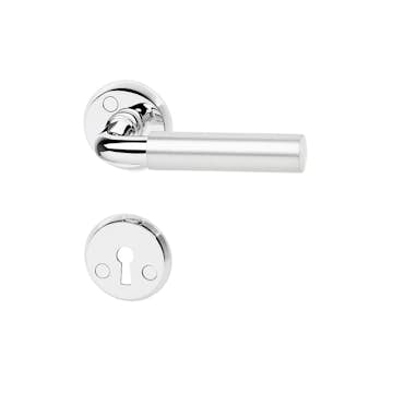 Innerdörrhandtag Habo A387 Aluminium/Krom