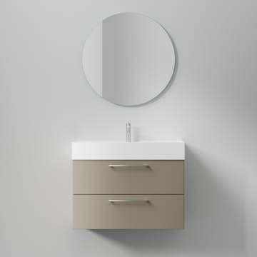 Tvättställsskåp INR Core Solid med 2 Lådor