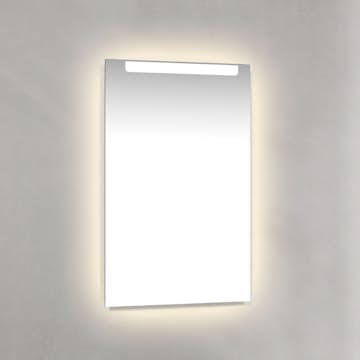 Spegel Macro Design Crown Ambilight Infälld belysning