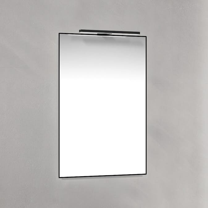 Spegel Macro Design Crown T-belysning Med Ram