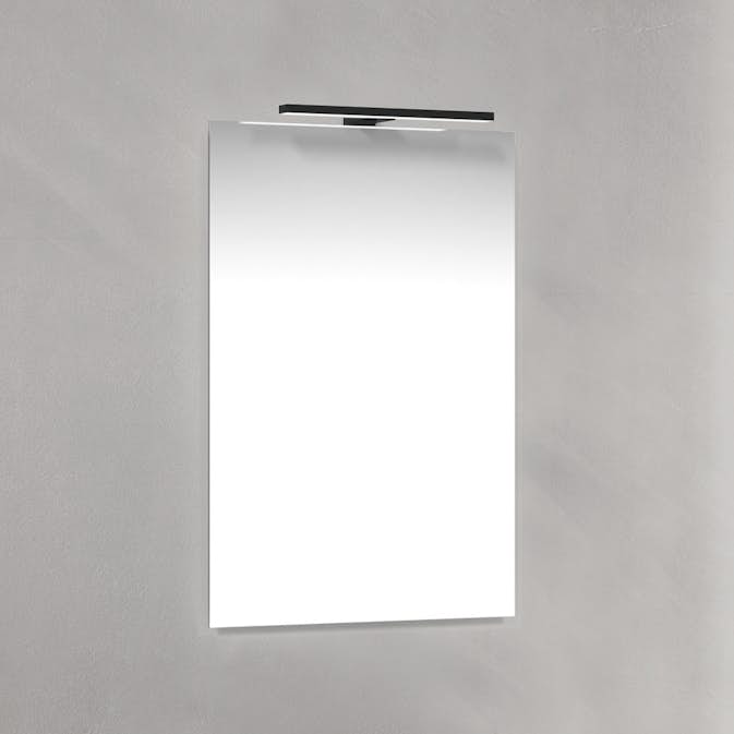 Spegel Macro Design med Svart T-belysning