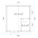 Stuga Palmako Irene 28,1 m2