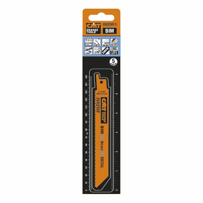 Tigersågblad CMT Orange Tools Metall 150mm BIM Heavy 5 st JS925VF-5