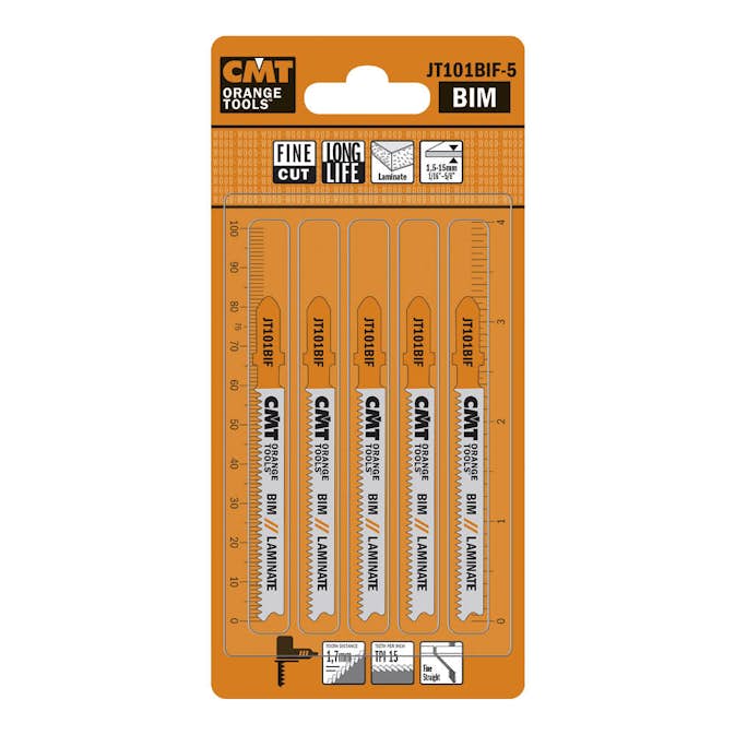 Sticksågblad CMT Orange Tools 58mm BIM Laminat 5 st